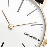 Cesare 42 Gold White Black - Edição Limitada - Lambretta Watches - Lambrettawatches