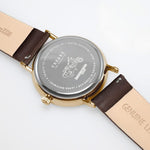 Cesare 42 Gold White Brown - Edição Limitada - Lambretta Watches - Lambrettawatches