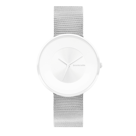 Correia Mesh Cielo Silver (18mm) - Lambretta Watches - Lambrettawatches