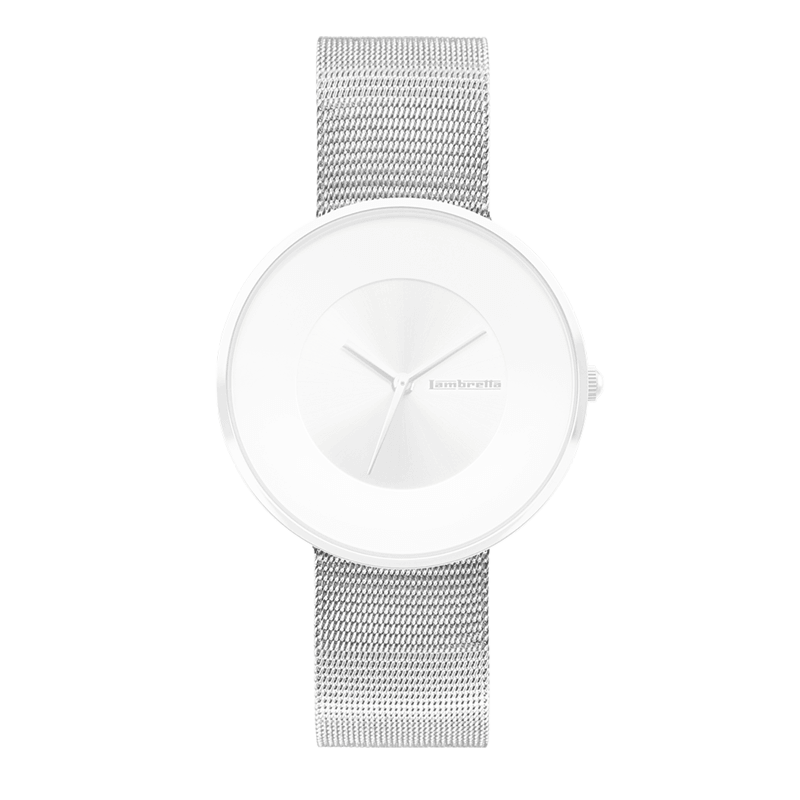 Correia Mesh Cielo Silver (18mm) - Lambretta Watches - Lambrettawatches